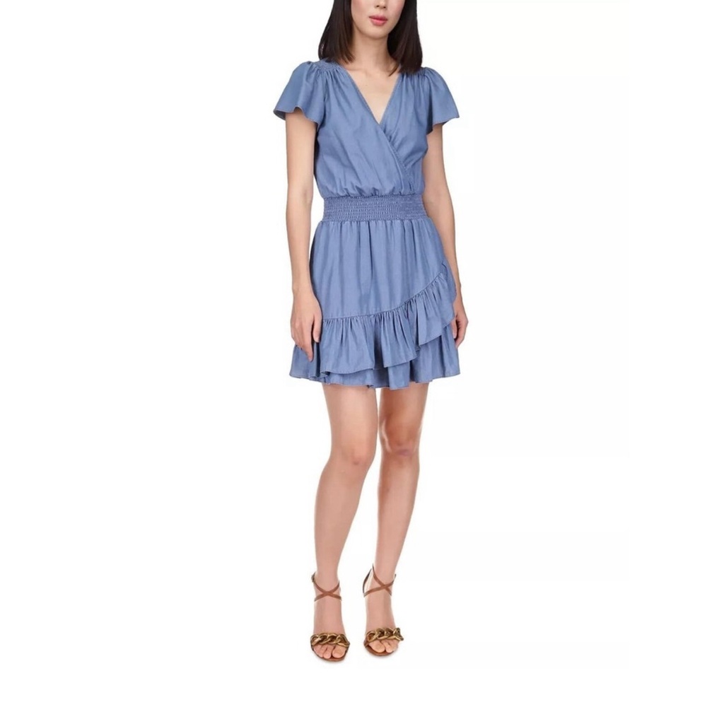 Michael Kors Wrap Flare Dress
